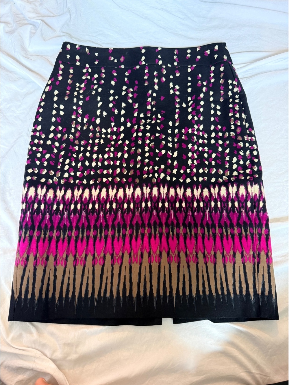 Ann Taylor Women's Printed Pencil Skirt Size 2